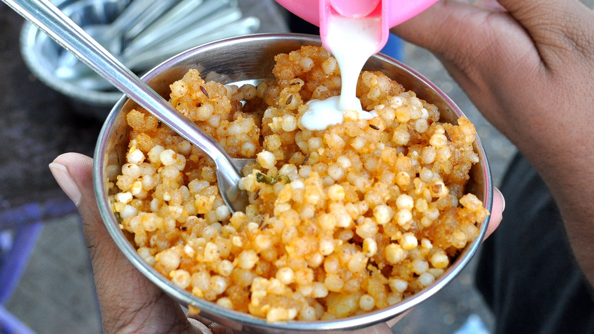 Sabudana Khichdi with Sweet Curd | Perfect Fasting Recipe in 20 Minutes