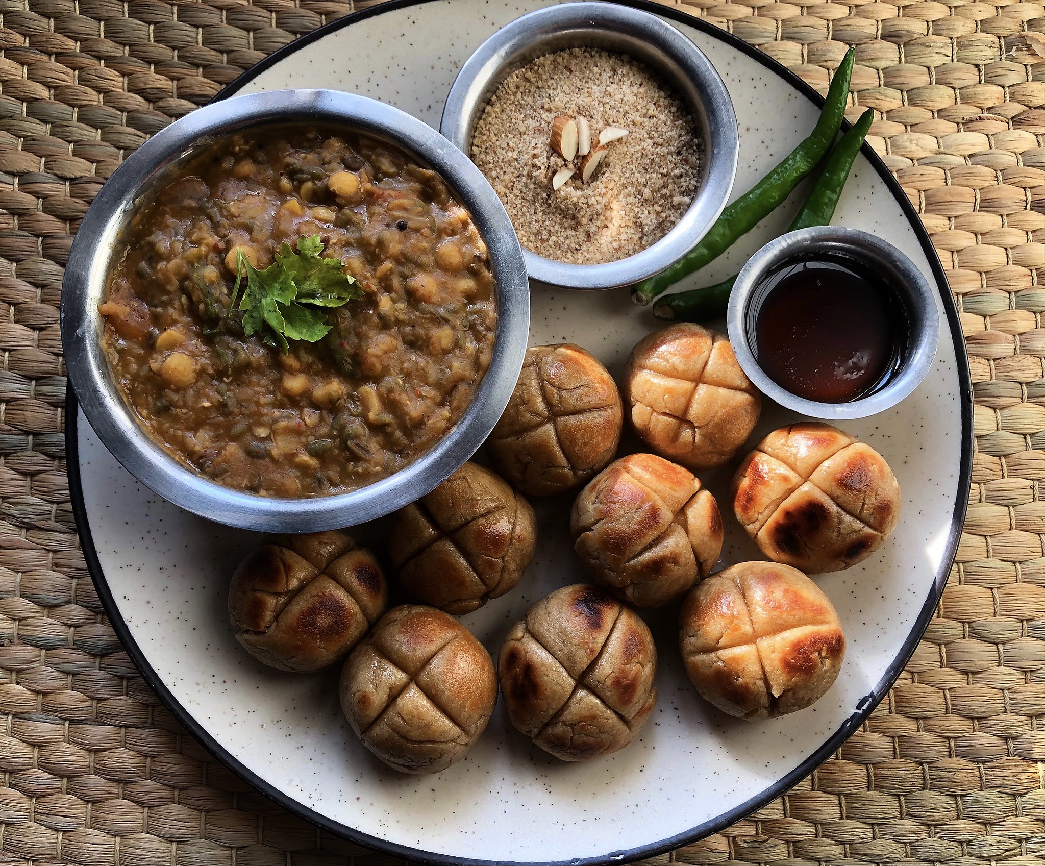 🥘 How to Make Authentic Dal Baati Churma | Rajasthani Royal Feast in 3 Parts