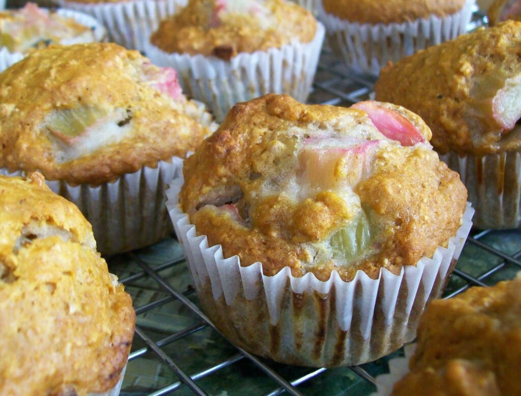 Rhubarb Muffins Recipe