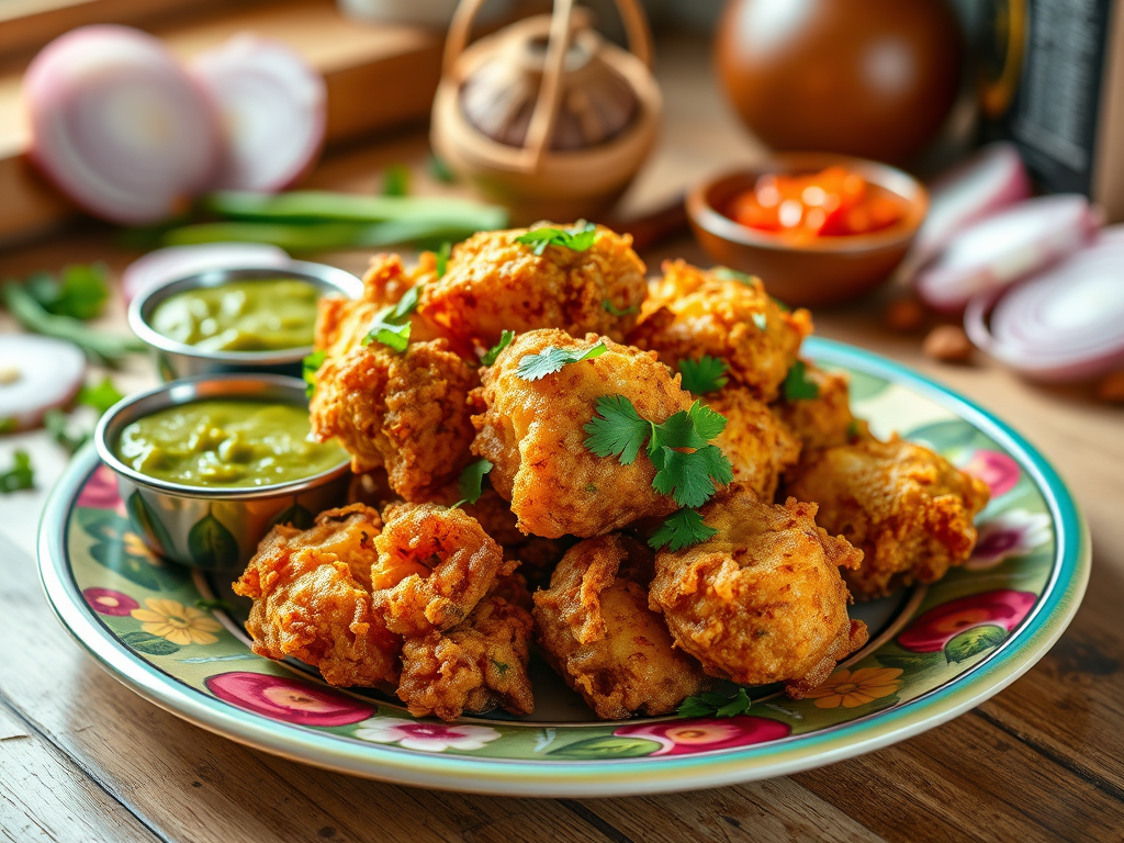 Crispy Onion Bhajiya Recipe | 5-Step Guide to Make Perfect Pakoras at Home
